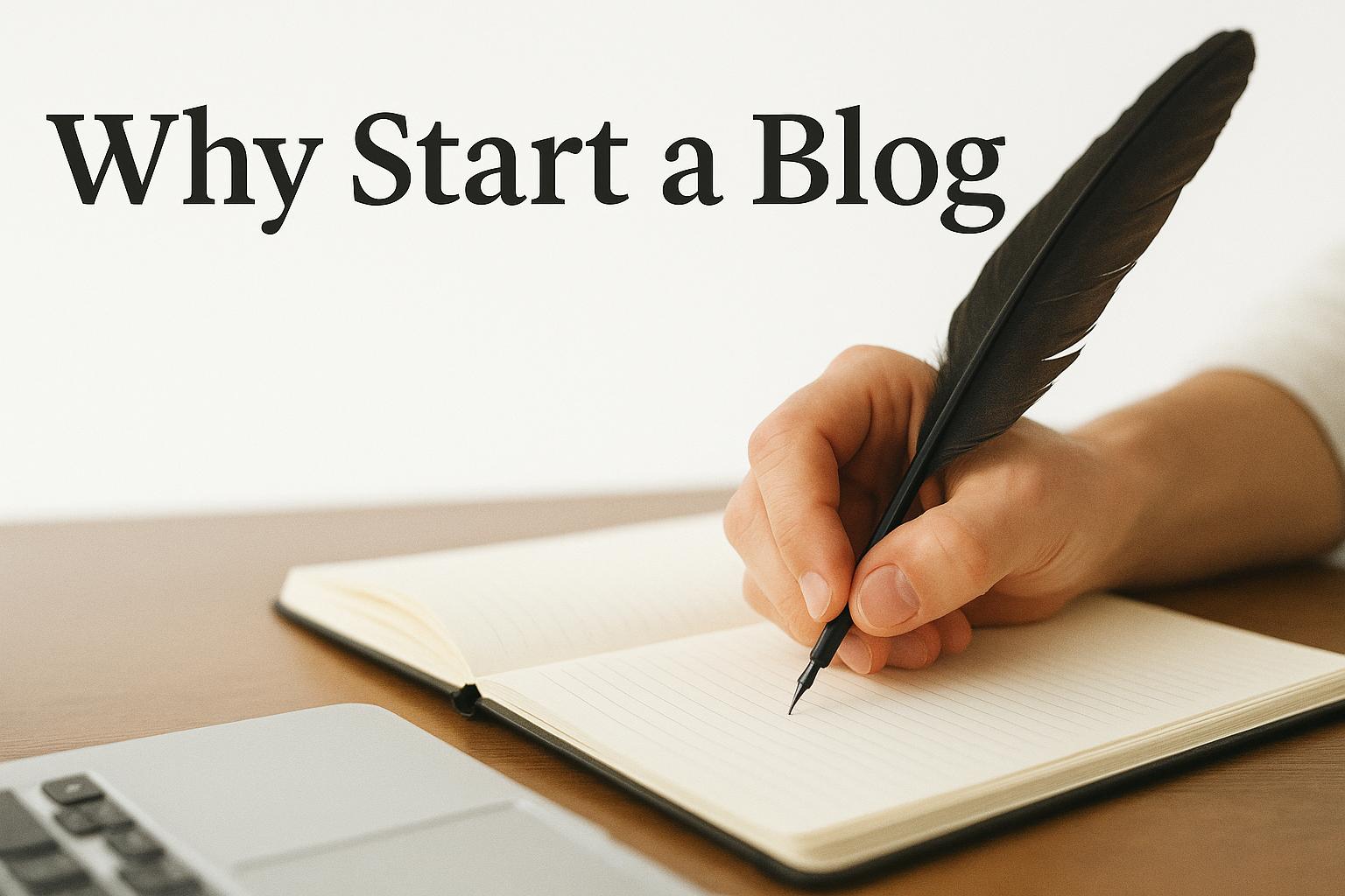 Why start a blog